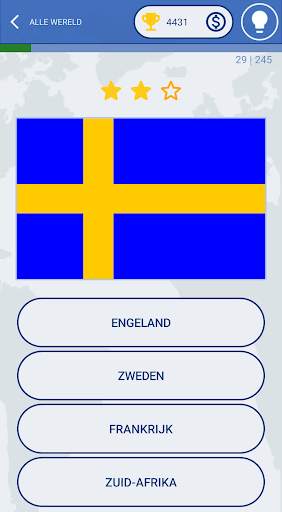 De vlaggen van de wereld quiz screenshot 3