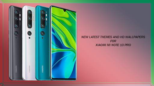Xiaomi Mi Note 10 Launcher 2020:Theme & Wallpaper screenshot 5