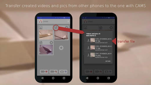 CAMS: Use mobile cameras at once|CCTV Bluetooth screenshot 7