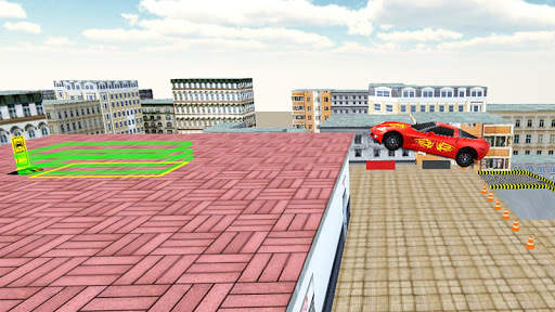 Rooftop Car Stunts screenshot 3