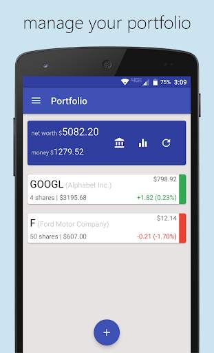Stock Market Simulator screenshot 1