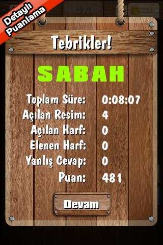 4 Resim 1 Kelime - Resimlerdeki Ortak Kelimeyi Bul screenshot 6