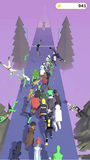 Slap Zombie Run screenshot 2