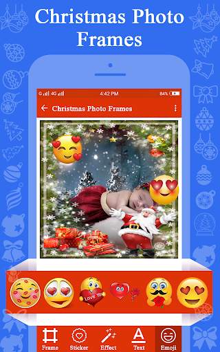 Christmas Photo Frames HD Photo Editor Frame 5 تصوير الشاشة