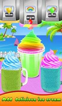 Rainbow Smoothie Maker & Icecream Milkshake screenshot 9