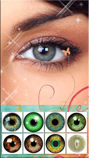 Baguhin ang Kulay ng Mata 👁 Larawan ng Software screenshot 3
