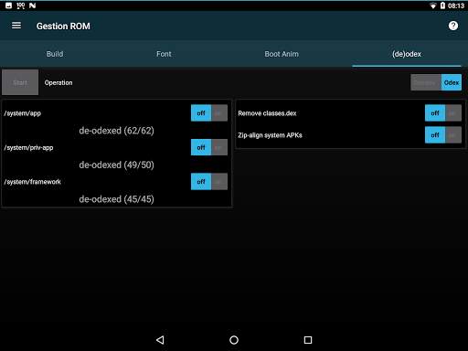 3C ROM Manager (root) screenshot 8