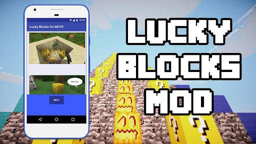 Lucky Blocks MOD for Pocket Edition screenshot 1