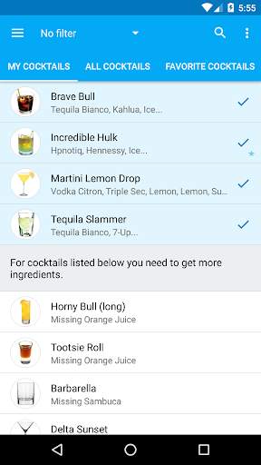 My Cocktail Bar screenshot 2