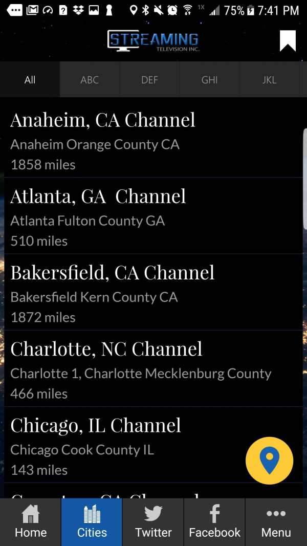 City Streaming TV Watch App screenshot 2