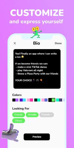 purp - Make new friends screenshot 2