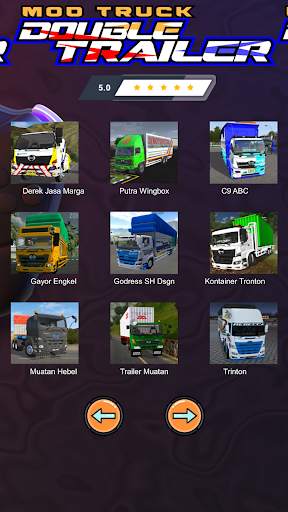 Mod Truck Double Trailer screenshot 4