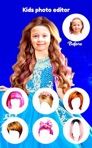 Prettify - Girl Kids Photo Editing, Photo Suit app screenshot 5