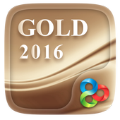 Gold  GO Launcher Theme icon