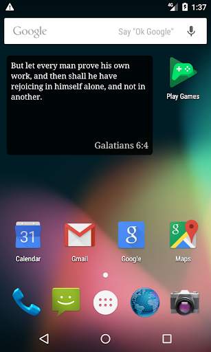 Daily Bible Verse Widget (Offline KJV) screenshot 4