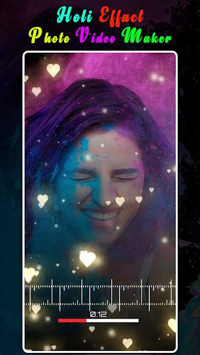 Holi Video Maker With Music - Dhuleti Video Maker screenshot 2
