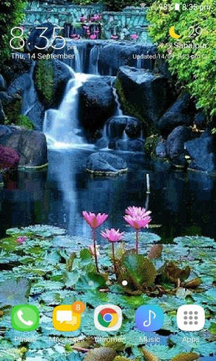 Lotus Garden Live Wallpaper screenshot 3