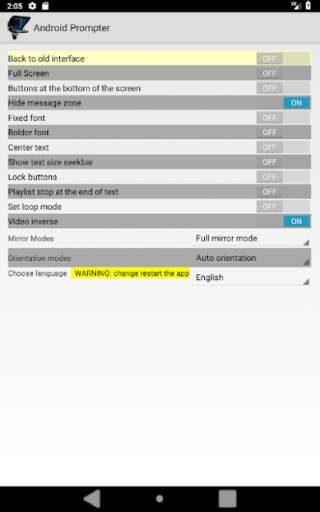 A Prompter for Android screenshot 10