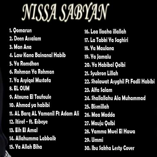 Nissa Sabyan Terbaik 2020 Offline screenshot 3