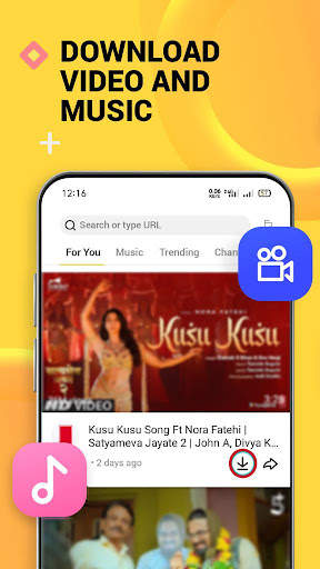 Tube Video Downloader & Status screenshot 1