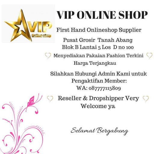 VIP Online Shop Tanah Abang screenshot 1