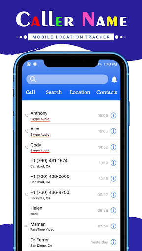 Caller ID Name & Address Location screenshot 3