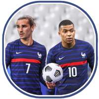 The blues, world champions-Team of France logo