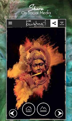 Lord Krishna HD Wallpaper screenshot 7