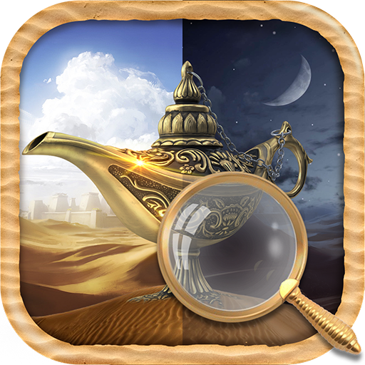 Find The Differences Game 🧐 Magic Lamp Theme icon