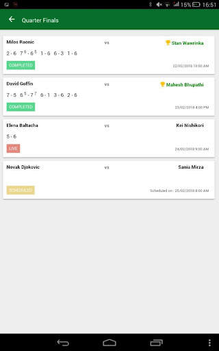 What's Score - Local tournaments. Live scores. screenshot 8