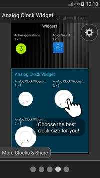 Analog Clock Widget screenshot 7