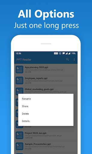 PPT Reader - View PPTX Slides, Presentations, 2020 screenshot 3