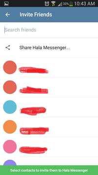 Hala messenger screenshot 1