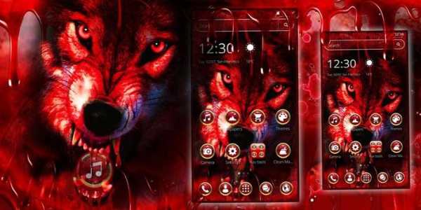 Wolf Spike Blood Theme screenshot 4