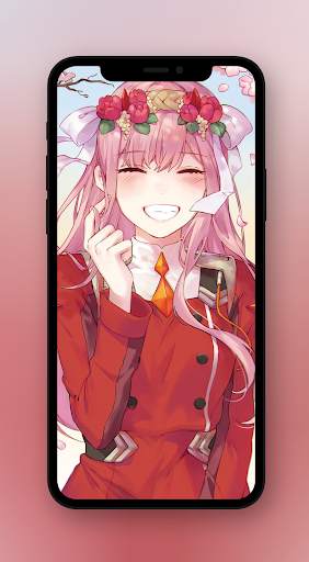Zero Two Anime Wallpaper HD 4K screenshot 6