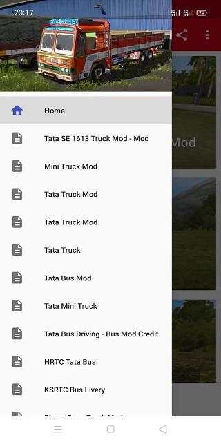 TATA Truck Bus Mod Livery screenshot 1