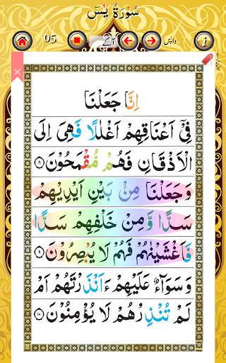 Surah Yaseen 7 mubeen wazifa скриншот 4