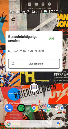 Desktop Notification screenshot 3