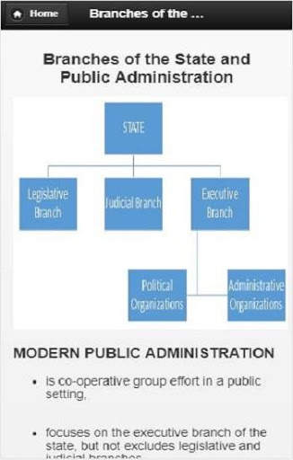 Public Administration screenshot 1