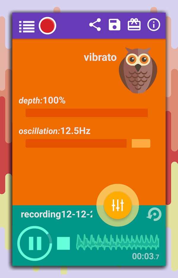 Morph Voice Changer by VOX 4 تصوير الشاشة
