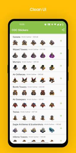 COC Stickers screenshot 5