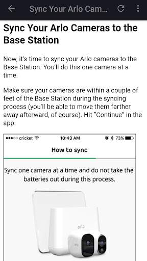 Arlo Camera Guide screenshot 3