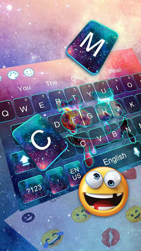 Galaxy Cool Man Keyboard screenshot 2