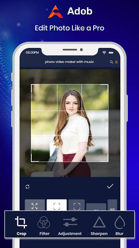 Adob : Video Editor, Photo video maker with music screenshot 6