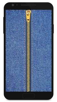 Zipper Lock Screen Jeans screenshot 1