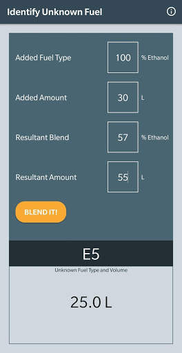 FlexCalc Mobile - The Ultimate FlexFuel Calculator screenshot 5