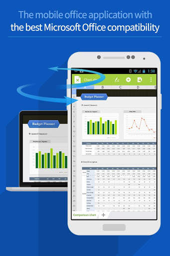 Polaris Office for BlackBerry screenshot 5