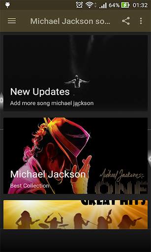 Michael Jackson all Great Hits song screenshot 1
