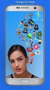Voice Changer :Sleek Call Live скриншот 1