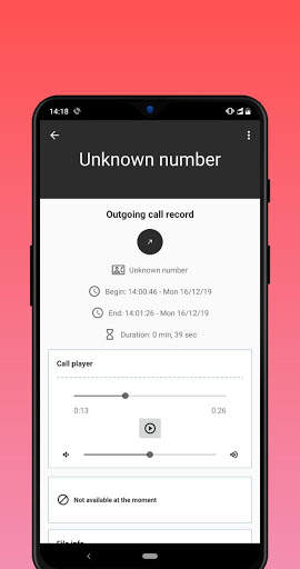 Automatic Call Recorder App 2020 screenshot 2